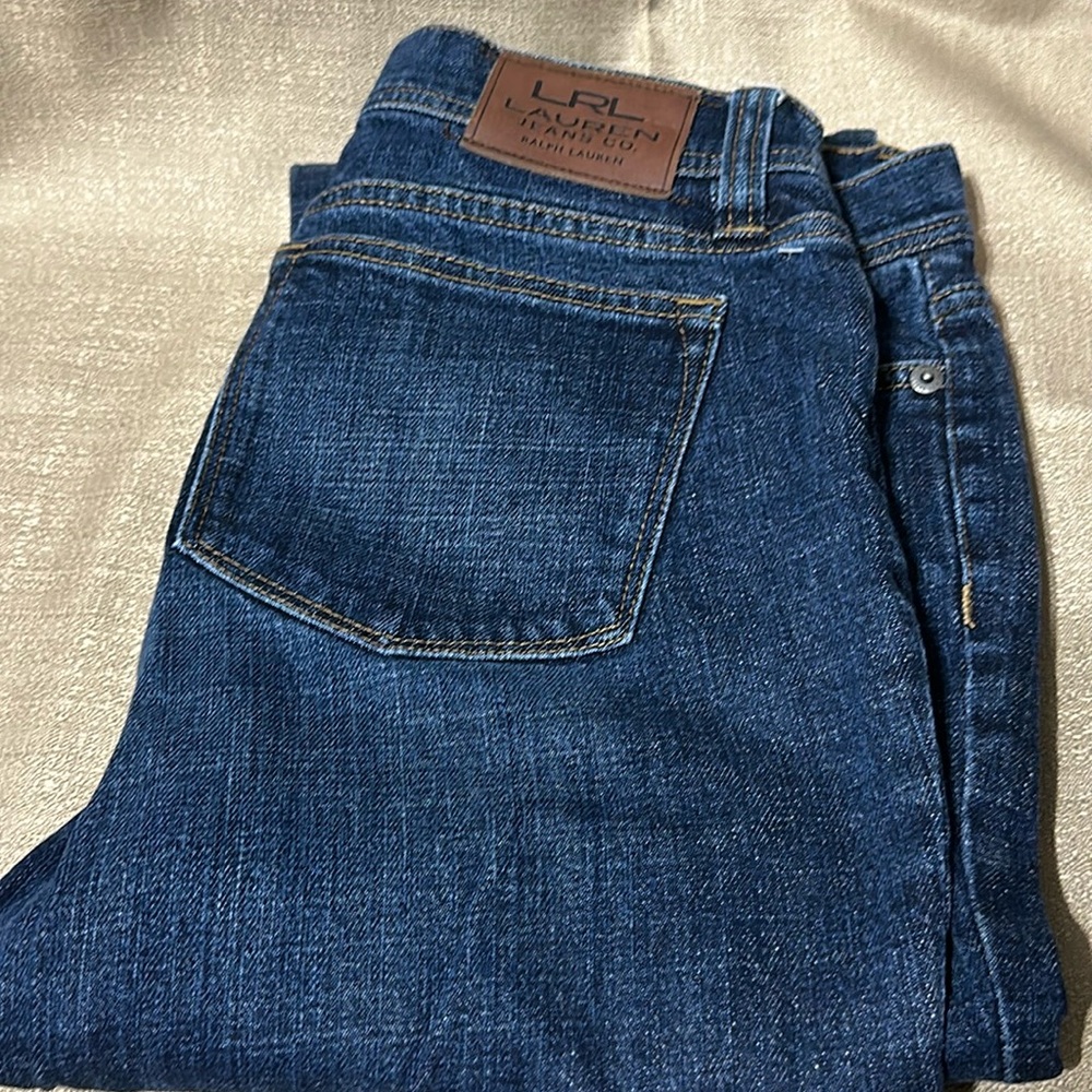 Like new Ralph Lauren dark wash jeans